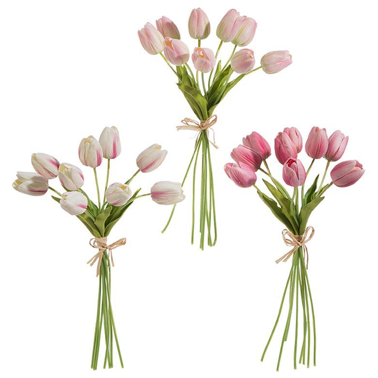 Real Touch Tulip Bundle 15"
