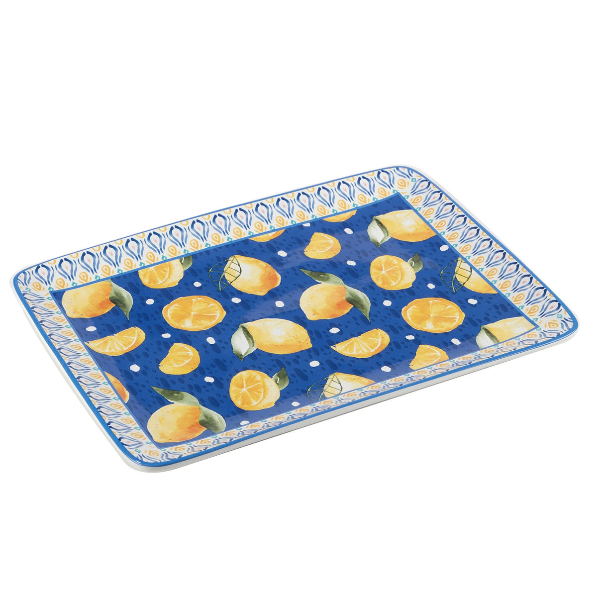 @Lemonade Rectangular Platter 16in X 12in