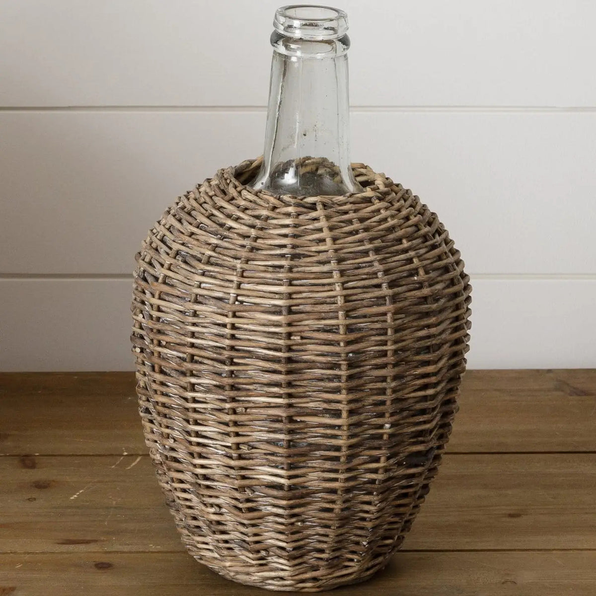 Willow Demijohn with Glass Bottle (Pc)