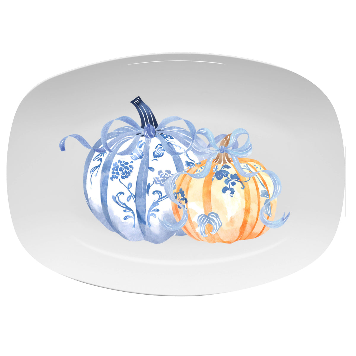 Platter - Chinoiserie Pumpkins Platter