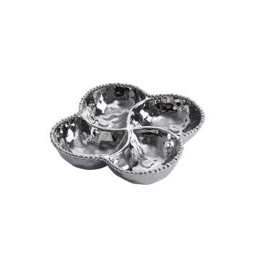 4-Section Bowl Silver*