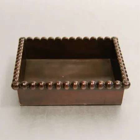 Copper Napkin Box, Set