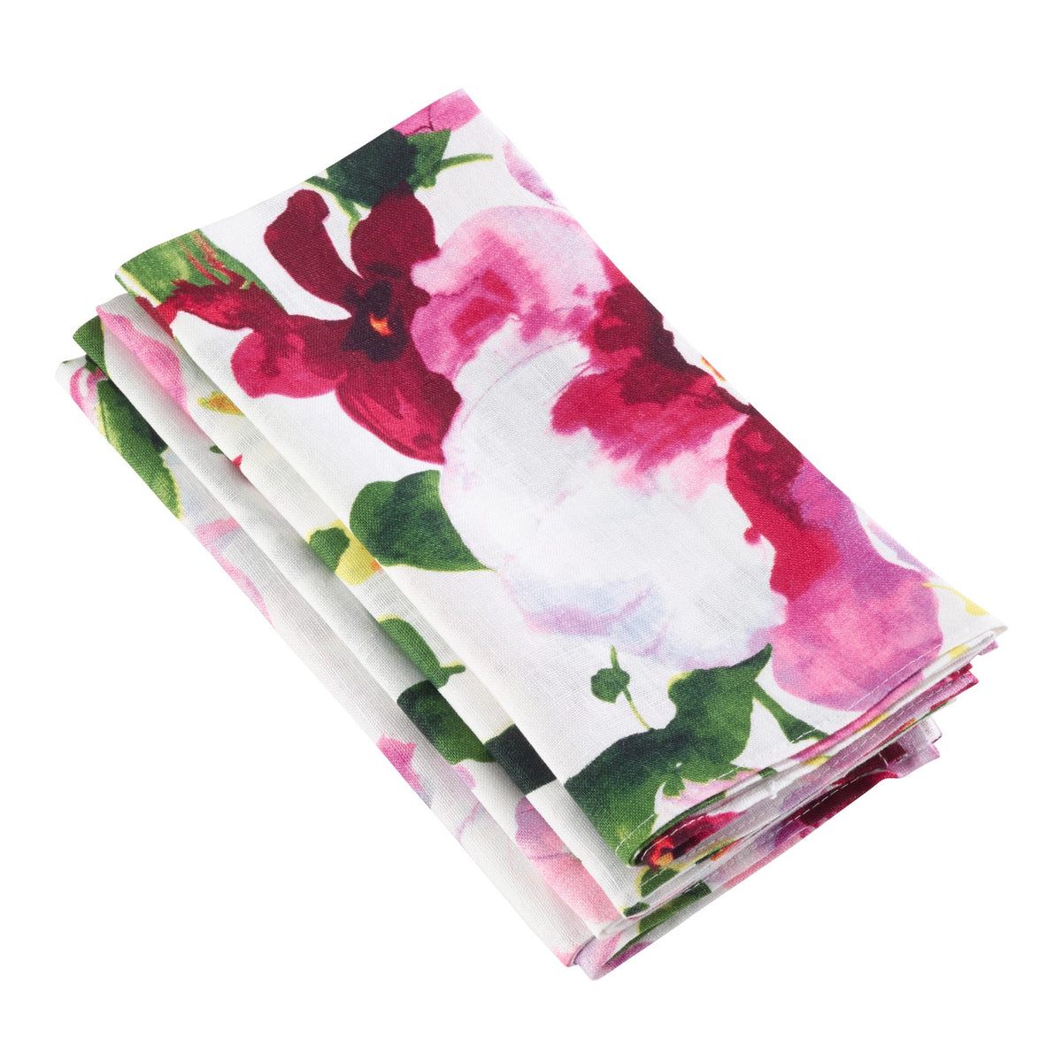 Printed Floral Design Napkin