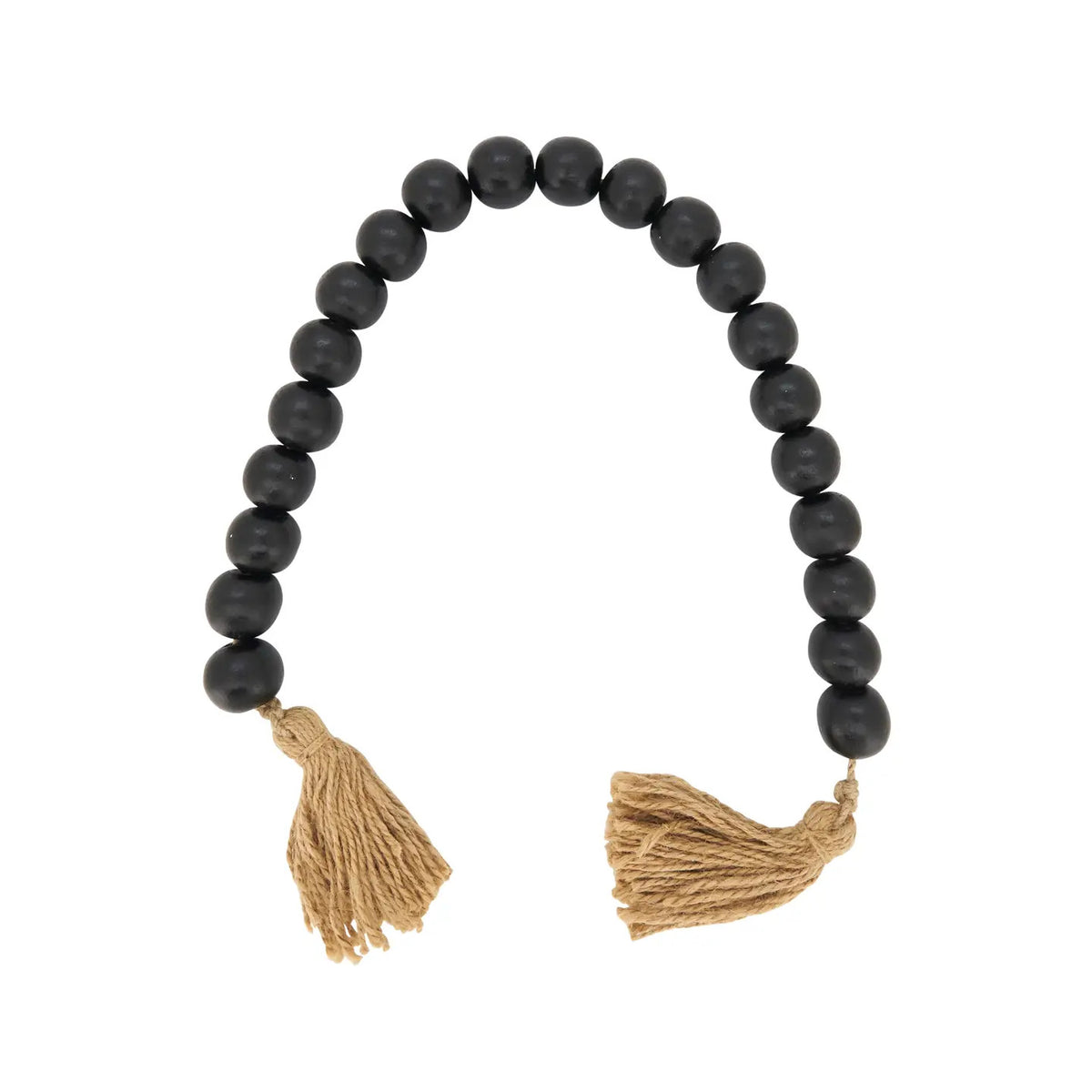 Black 36" Wooden Charm Garland