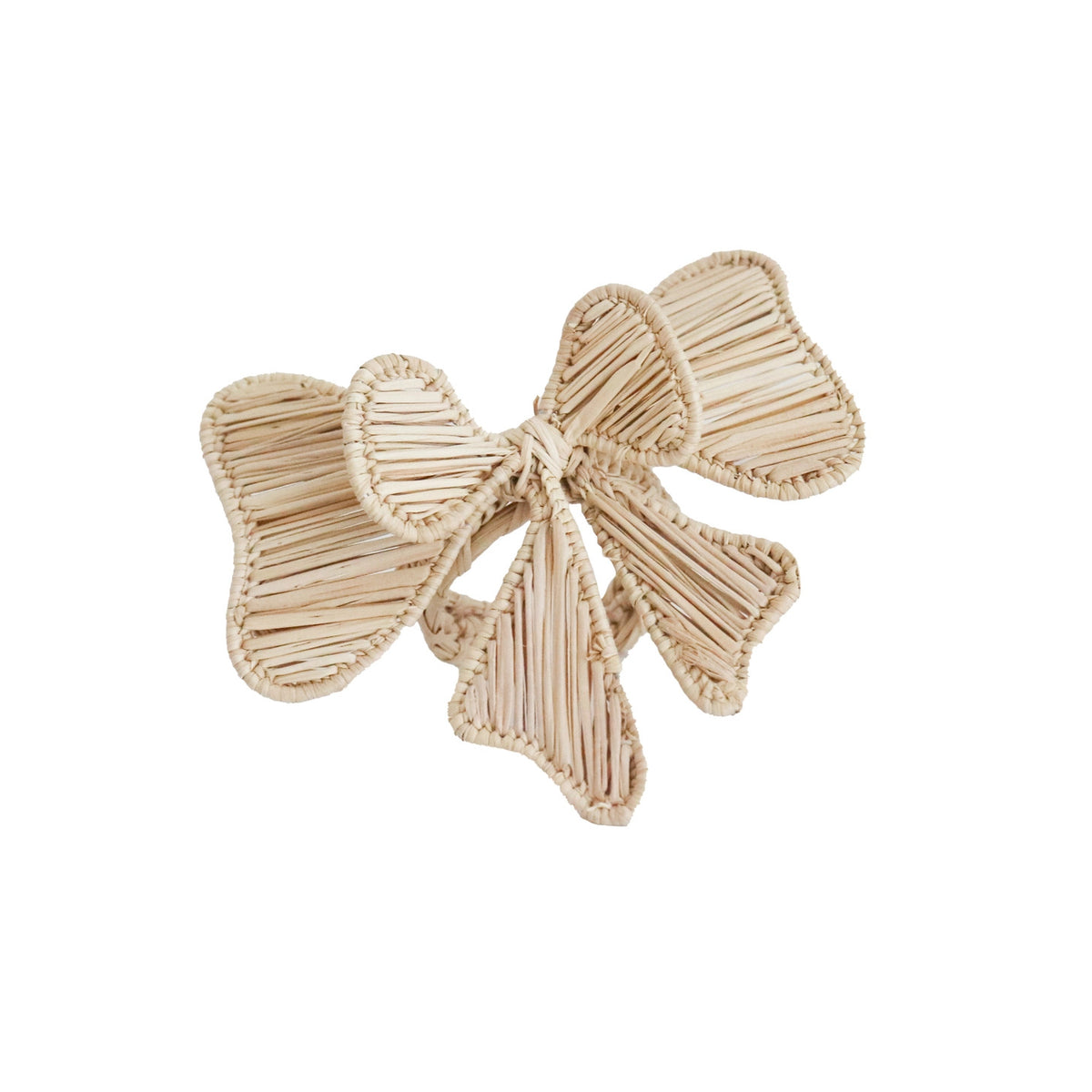 Bow Napkin Ring Navy