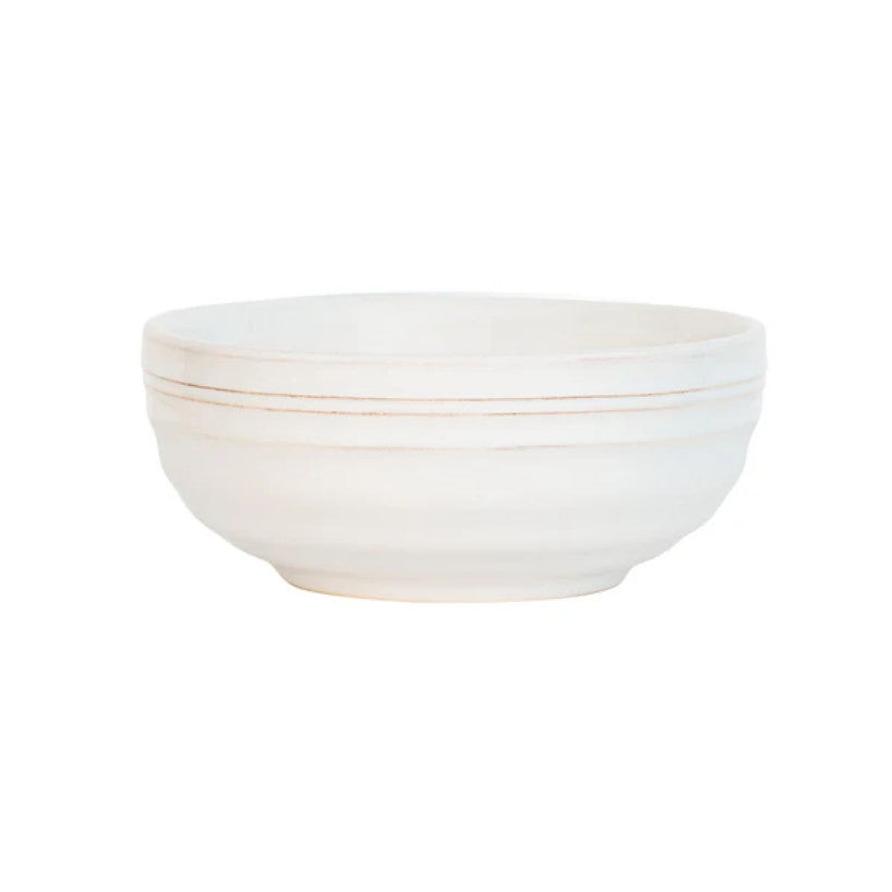 Bilbao Cereal/Ice Cream Bowl - Whitewash