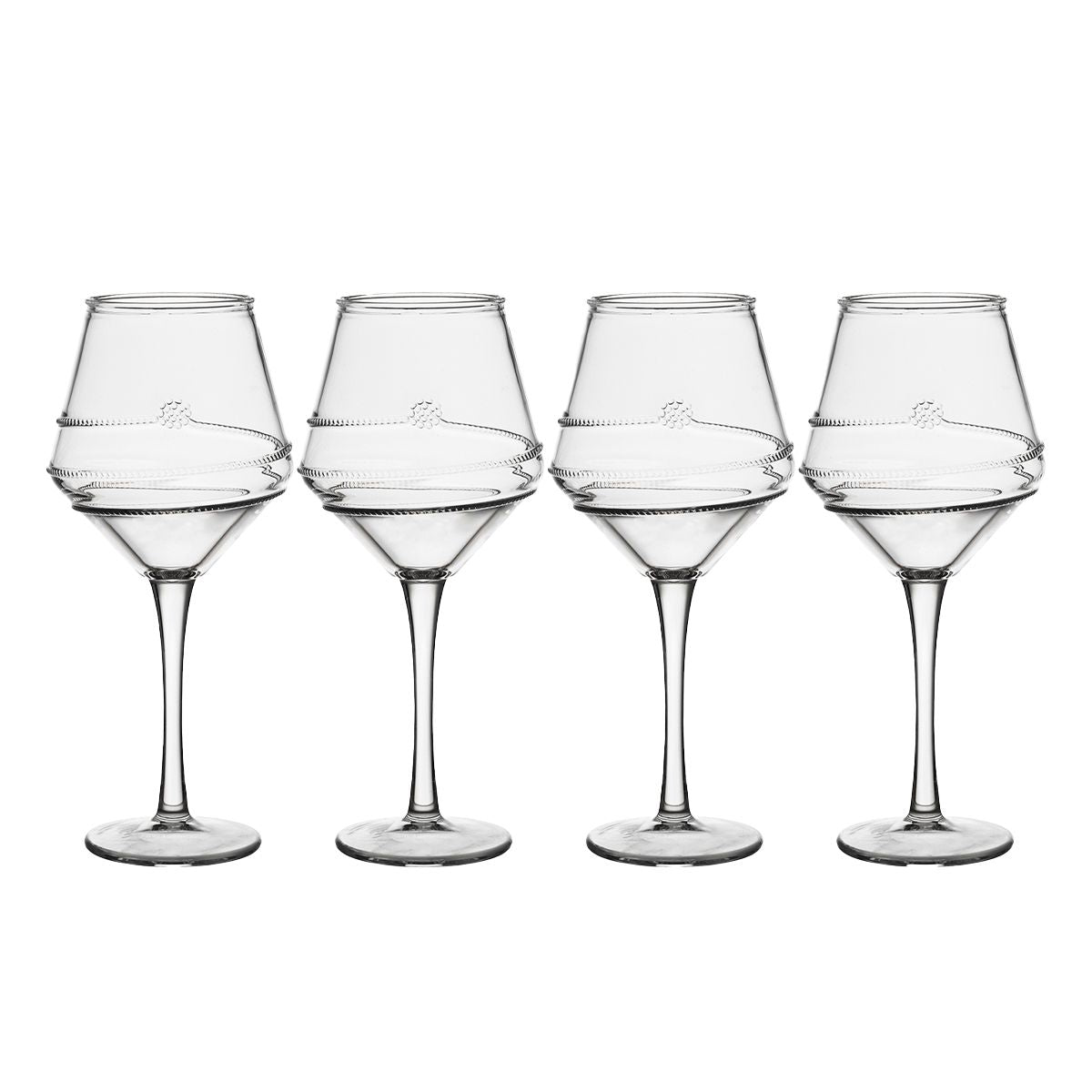 Amalia Acrylic Wine Glass Set/4