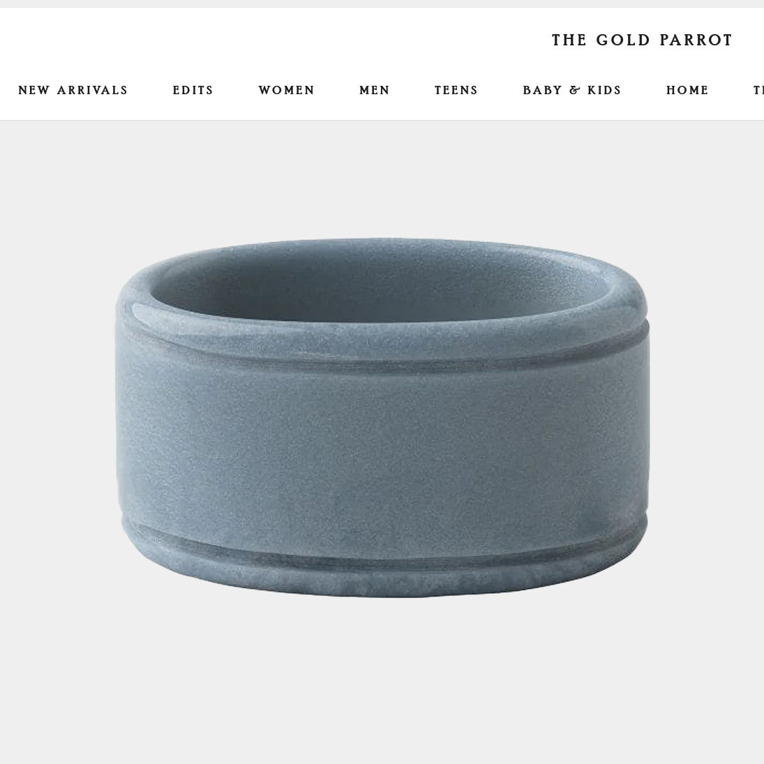 Puro/Chambray Resin Napkin Ring*