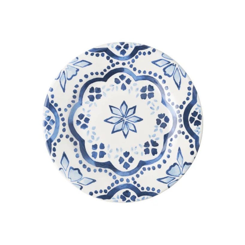 Iberian Side/Cocktail Plate - Indigo