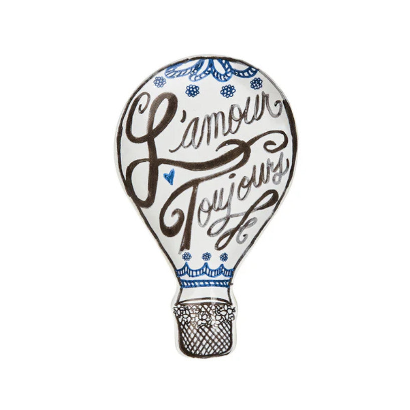 L'Amour Toujours 6" Hot Air Balloon Tray