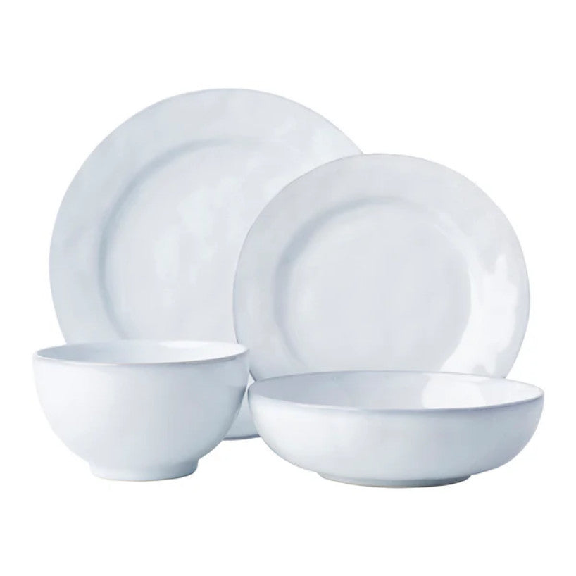 Quotidien 4pc Place Setting - White Truffle (KQ01/17, KQ02/17, KQ07/17, KQ63/17)