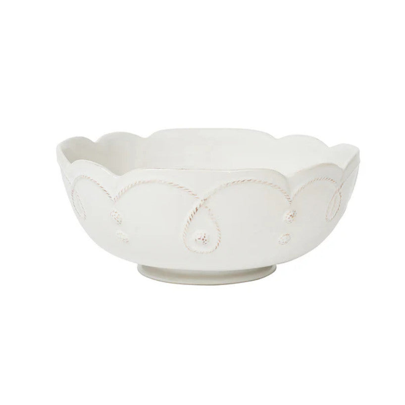 Jardins Du Monde 10" Serving Bowl - Whitewash