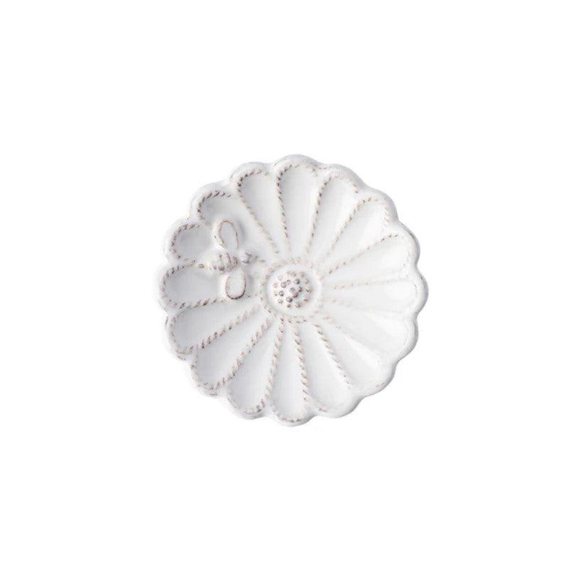 Jardins du Monde 3.25" Blossom Dish - Whitewash