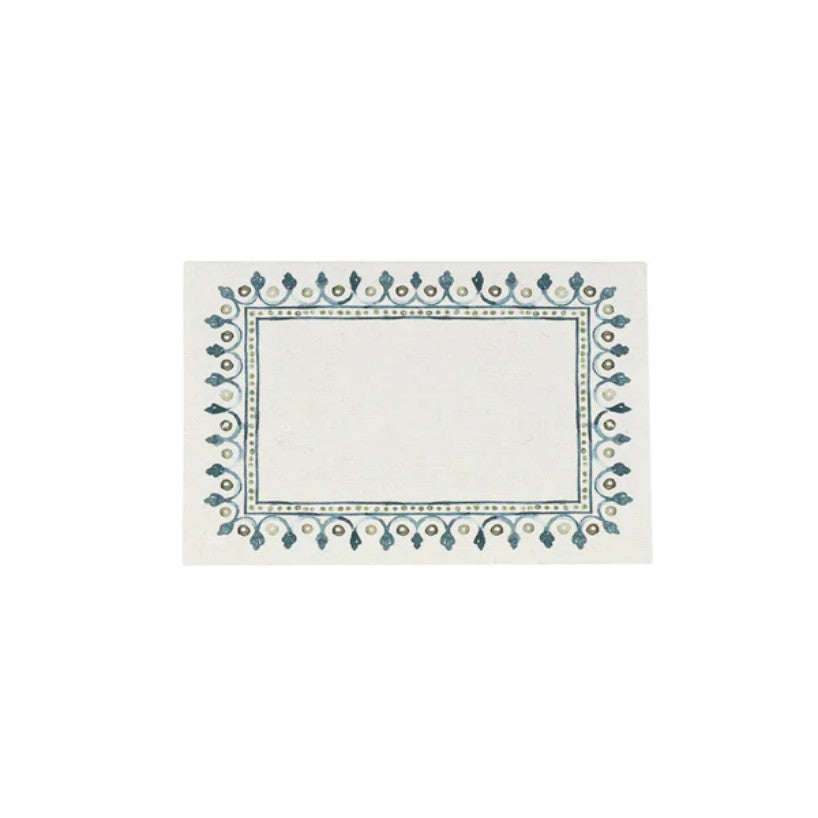 Villa Seville Place Card Set/12- Chambray