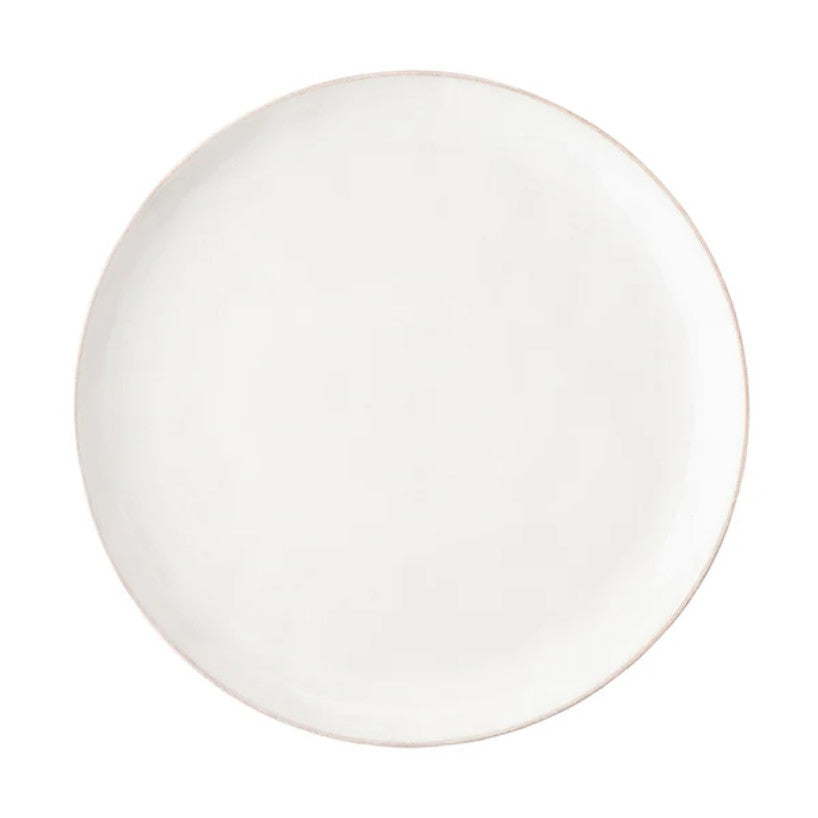 Puro Coupe Dinner Plate - Whitewash