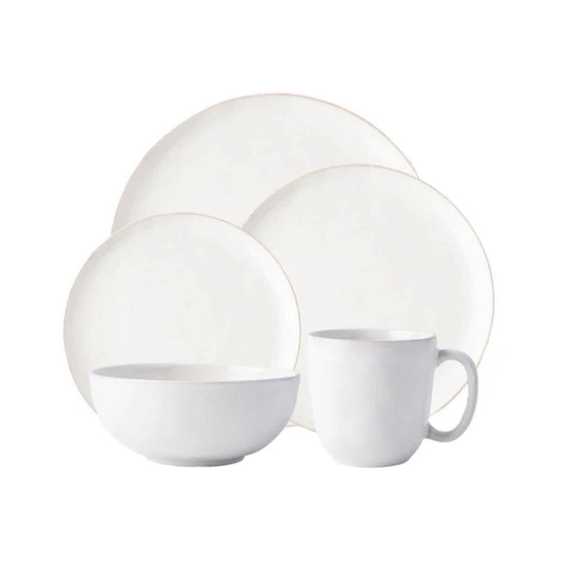 Puro Coupe 5pc Place Setting - Whitewash (KSC01/10, KSC02/10, KSC03/10, KS07/10, KS46/10)