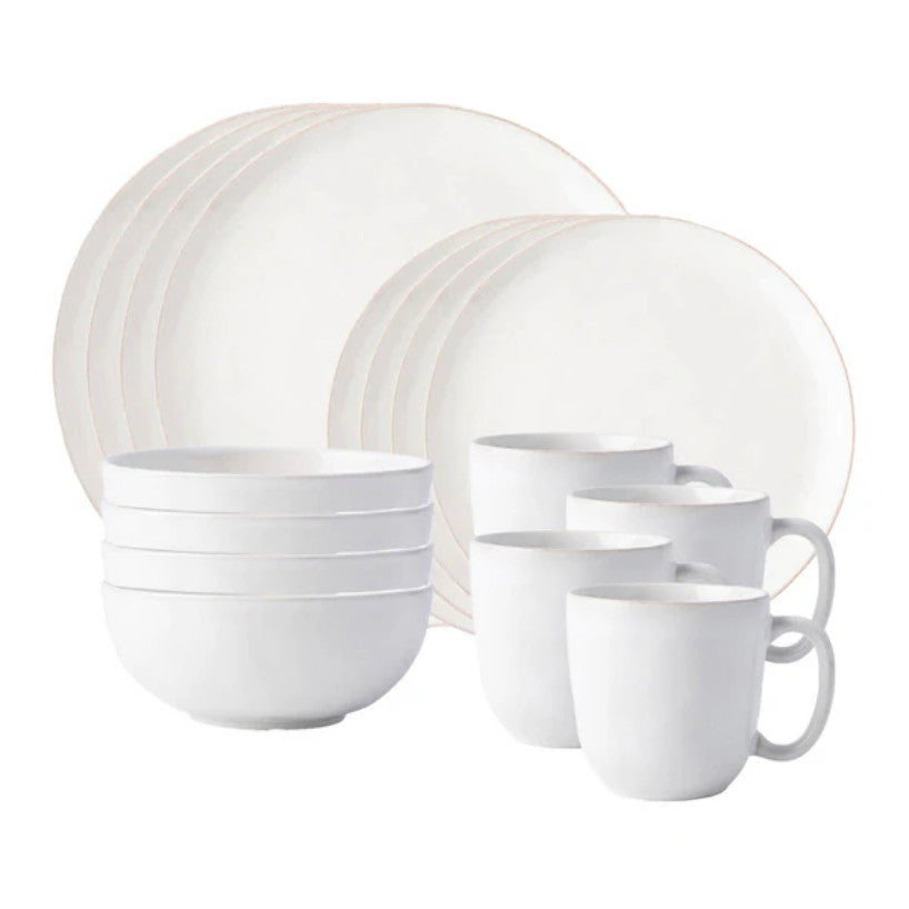 Puro Coupe 16pc Place Setting - Whitewash (KSC01/10, KSC02/10, KS07/10, KS46/10)