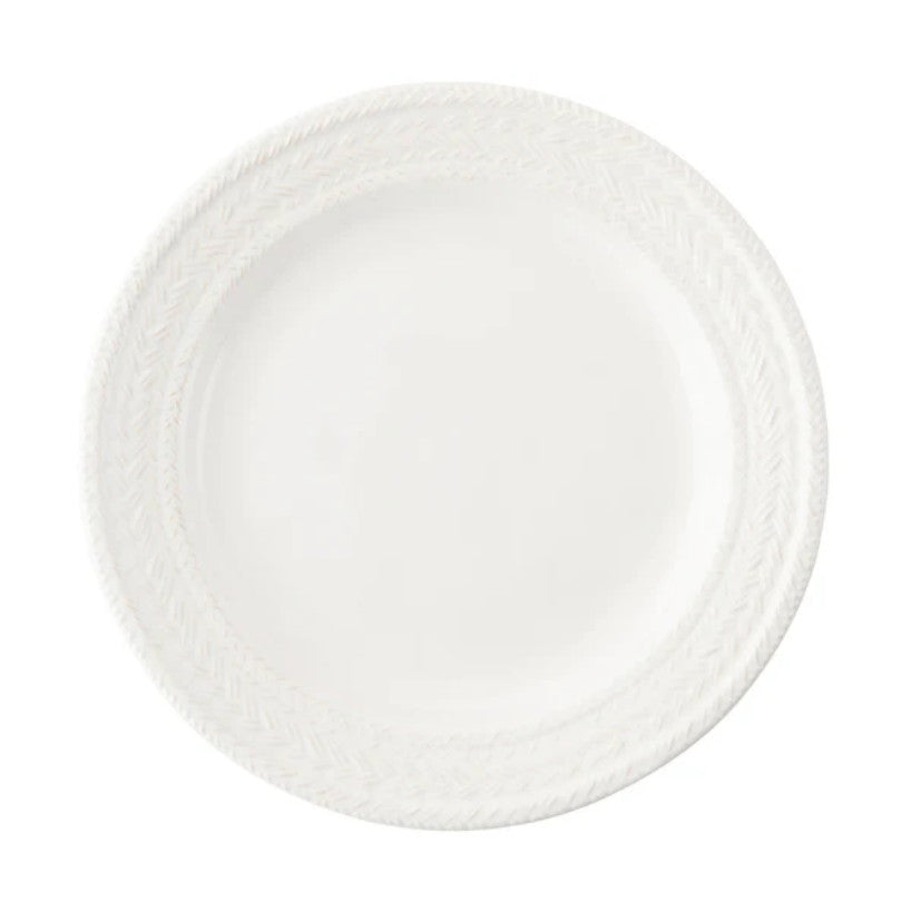 Le Panier Dinner Plate - Whitewash
