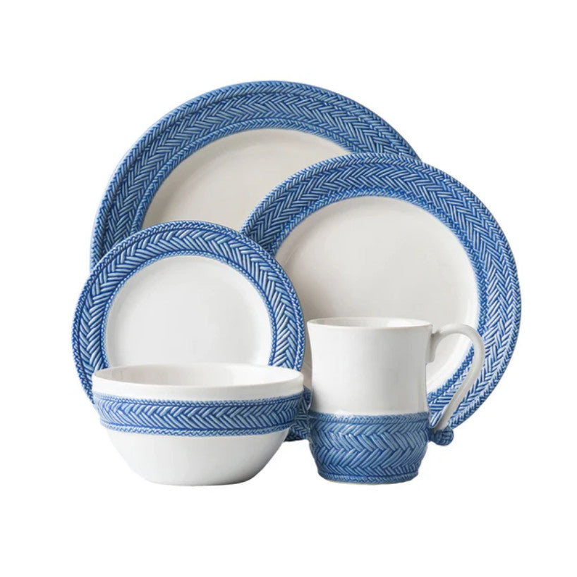 Le Panier 5pc Place Setting - Delft Blue (KH01/44, KH02/44, KH03/44, KH06/44, KH07/44)