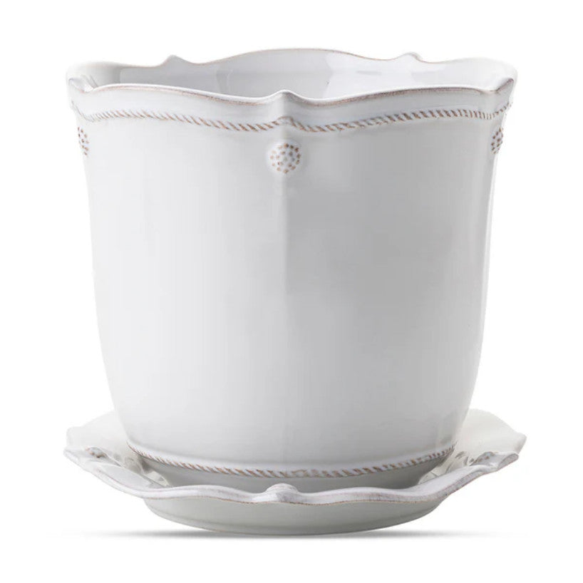Berry & Thread 7" Planter - Whitewash
