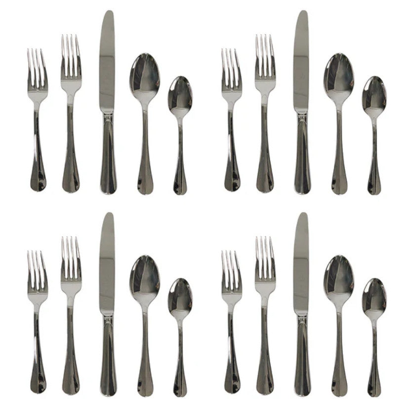 Bistro 20pc Place Setting - Polished
