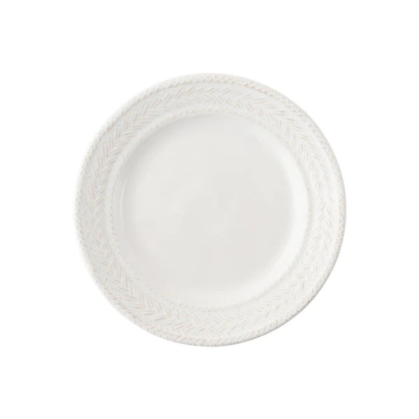 Le Panier Side/Cocktail Plate - Whitewash