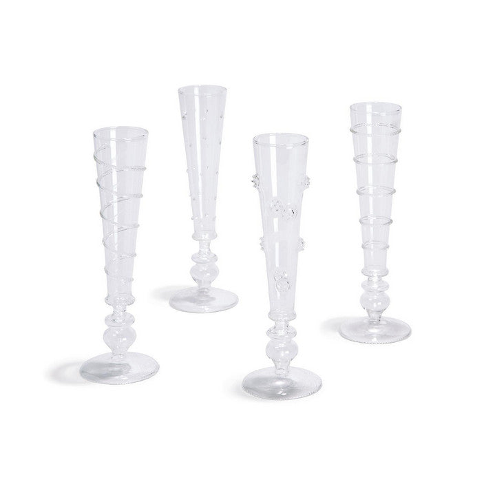 Verre Champagne Flute, 1 of 4 assorted