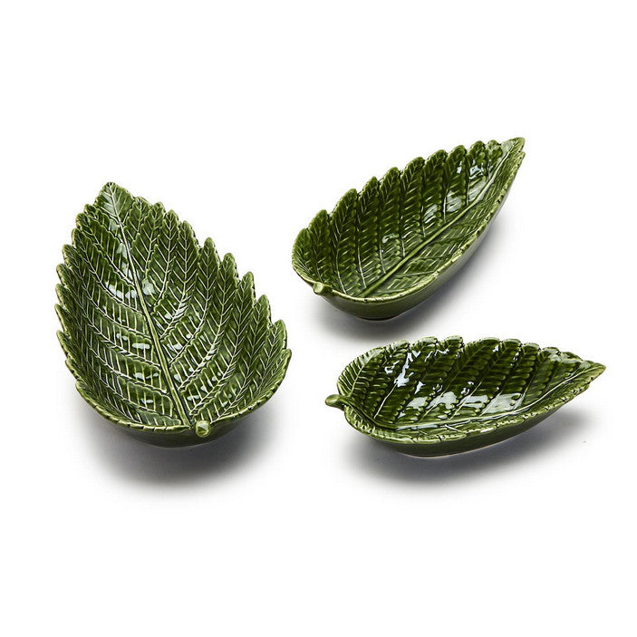 Fern Tidbit Plates/Set of 3