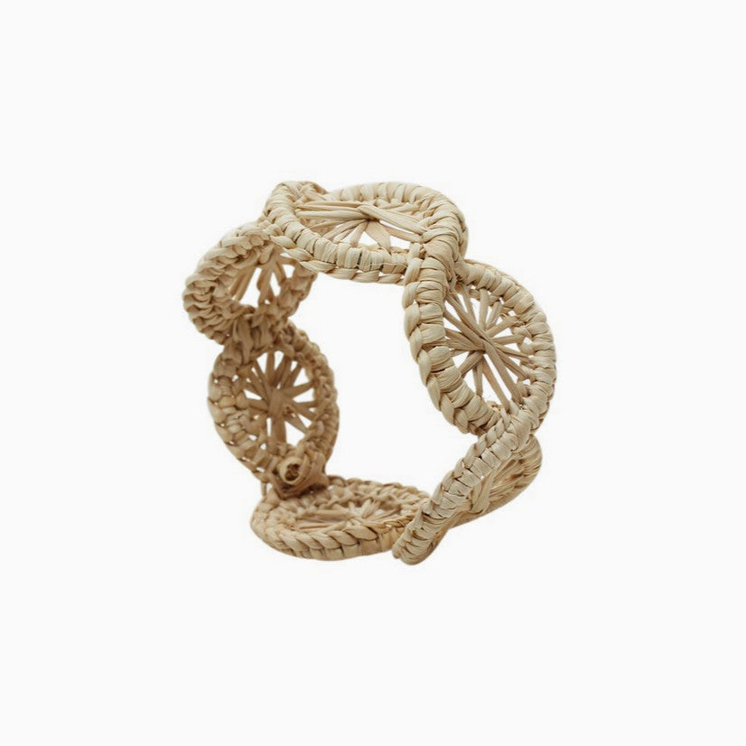 Kani Swirl Napkin Ring-Natural