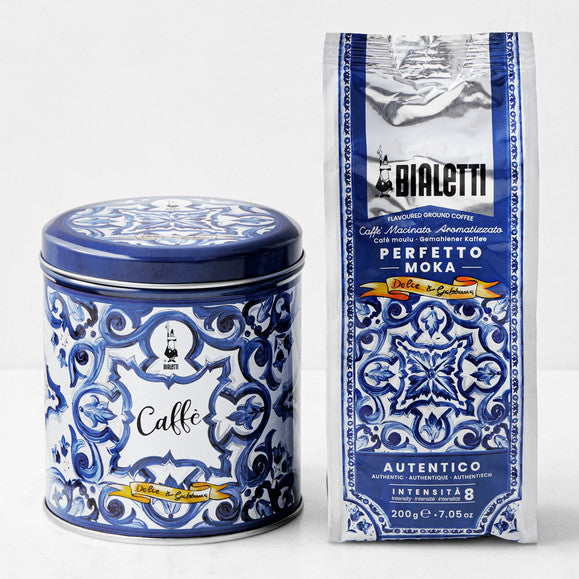 Bialeetti Dolce &Gabbana Blu Mediterraneo Coffee Gift Tin