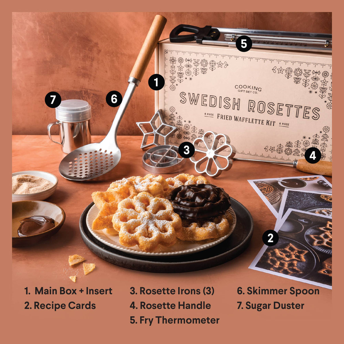 Rosettes and Waffle Kit | Baking Tools | Women's Gift