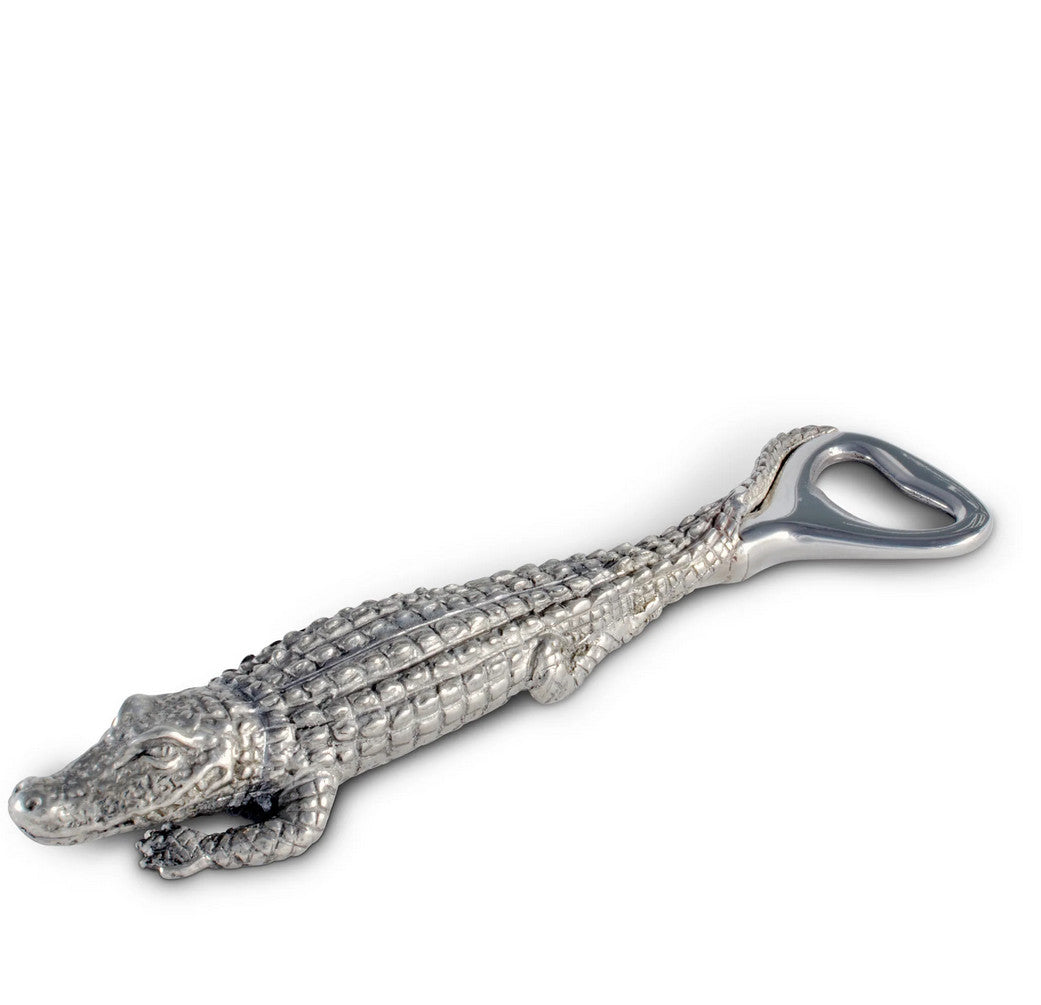 Pewter Alligator Bottle Opener