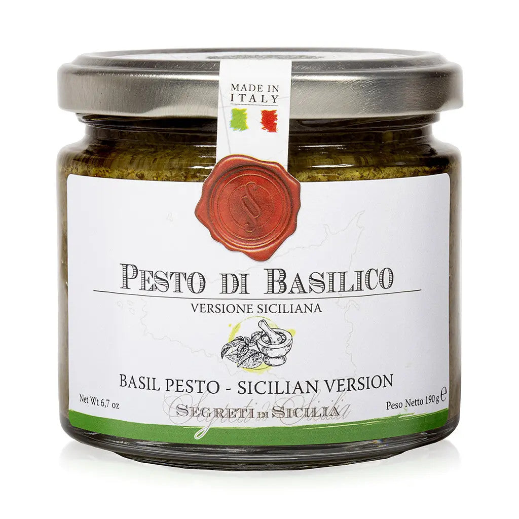 Italian Basil Pesto - from Sicily - Frantoi Cutrera
