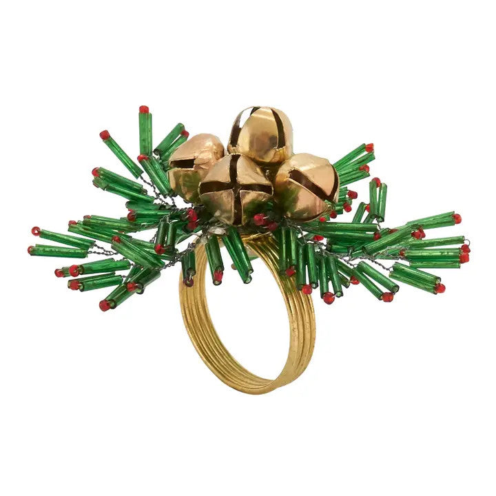 Snowflake and Bells Napkin Ring