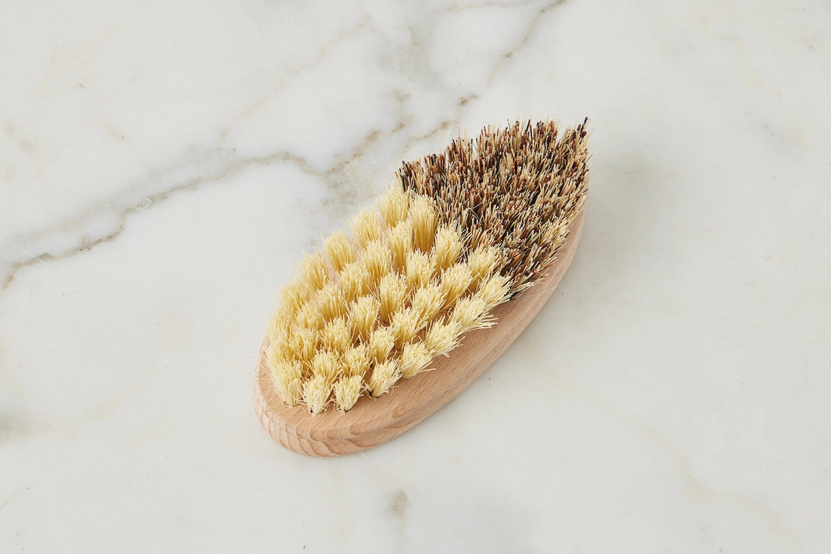 Euro Vegetable Cleaning Brush with Dual Fibers