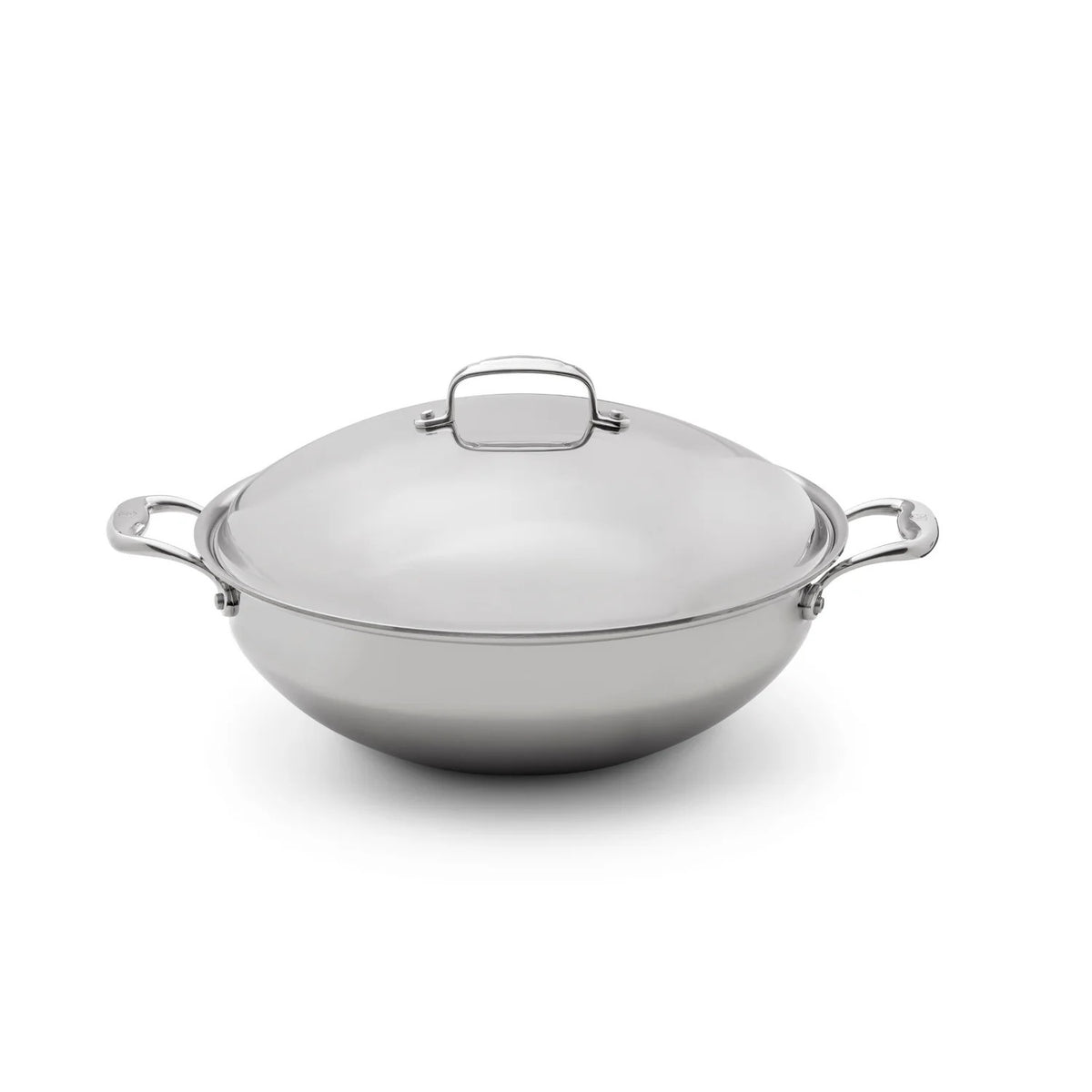 Heritage Steel Titanium 13.5" Wok with Lid