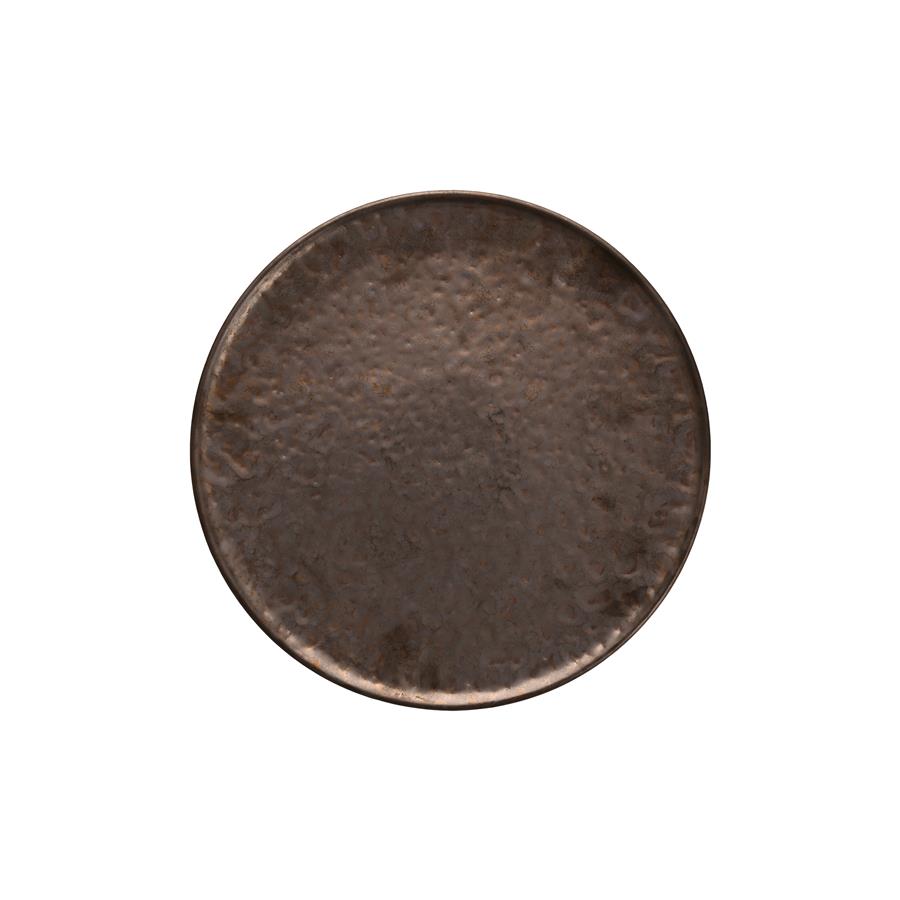 Metallic Dinner Plate Coupe 10.25"