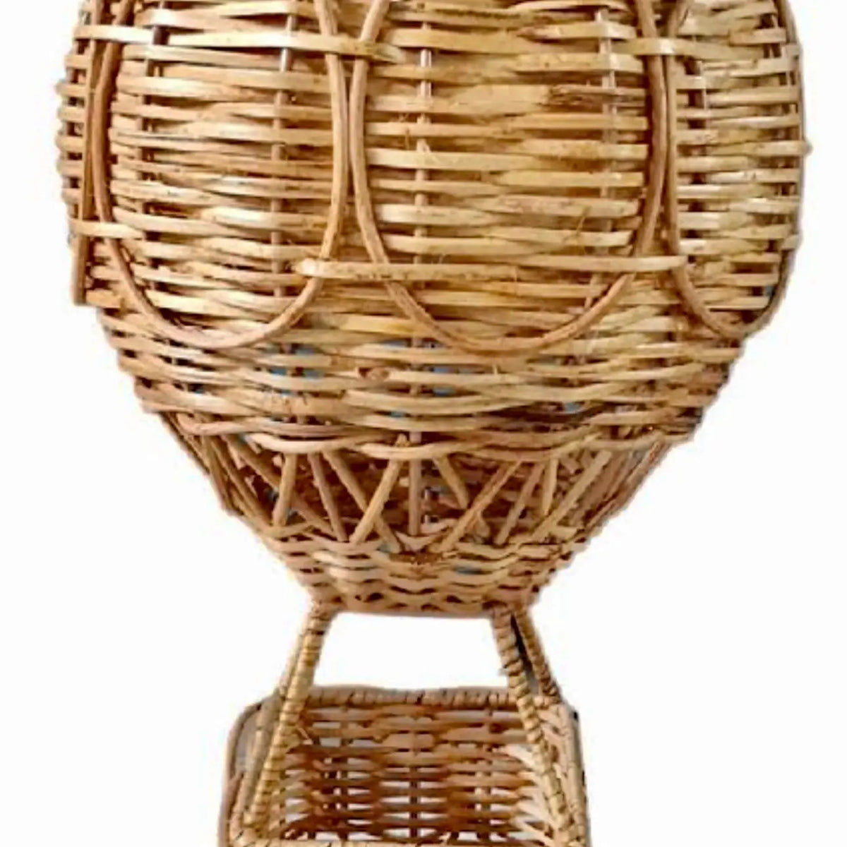 Natural Wicker Hot Air Balloon (Medium)