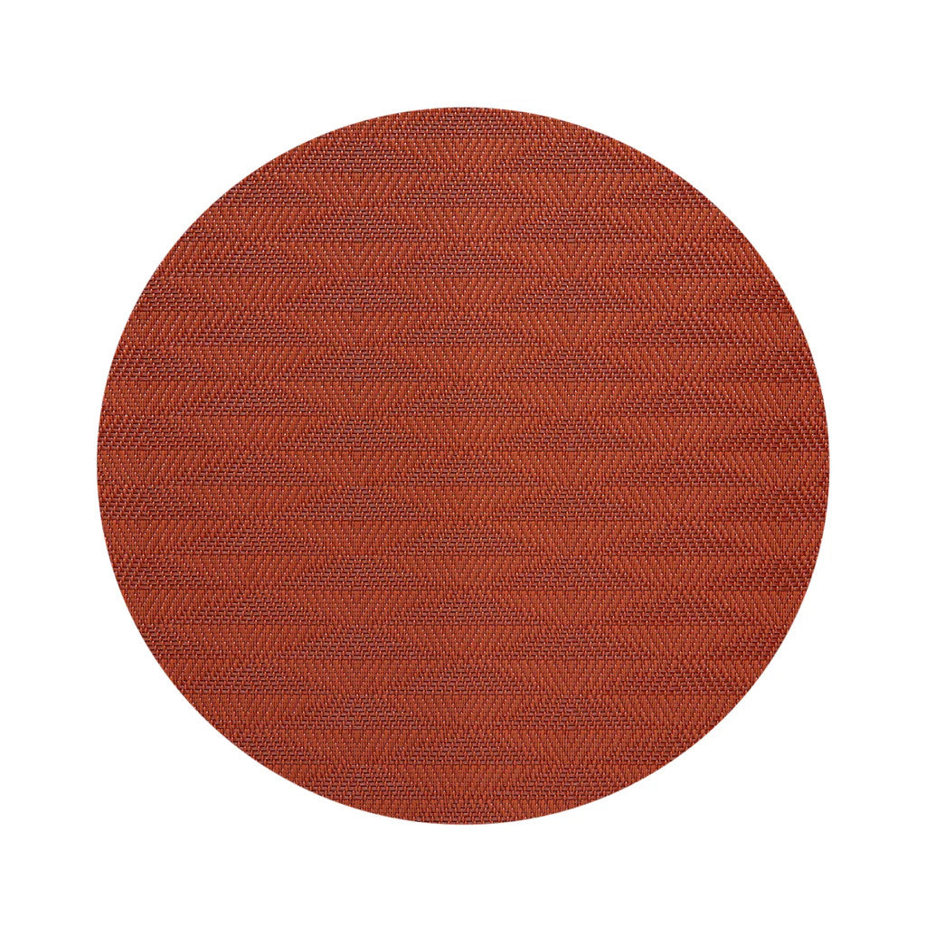 Arrow Placemat 14X9" Round - Paprika
