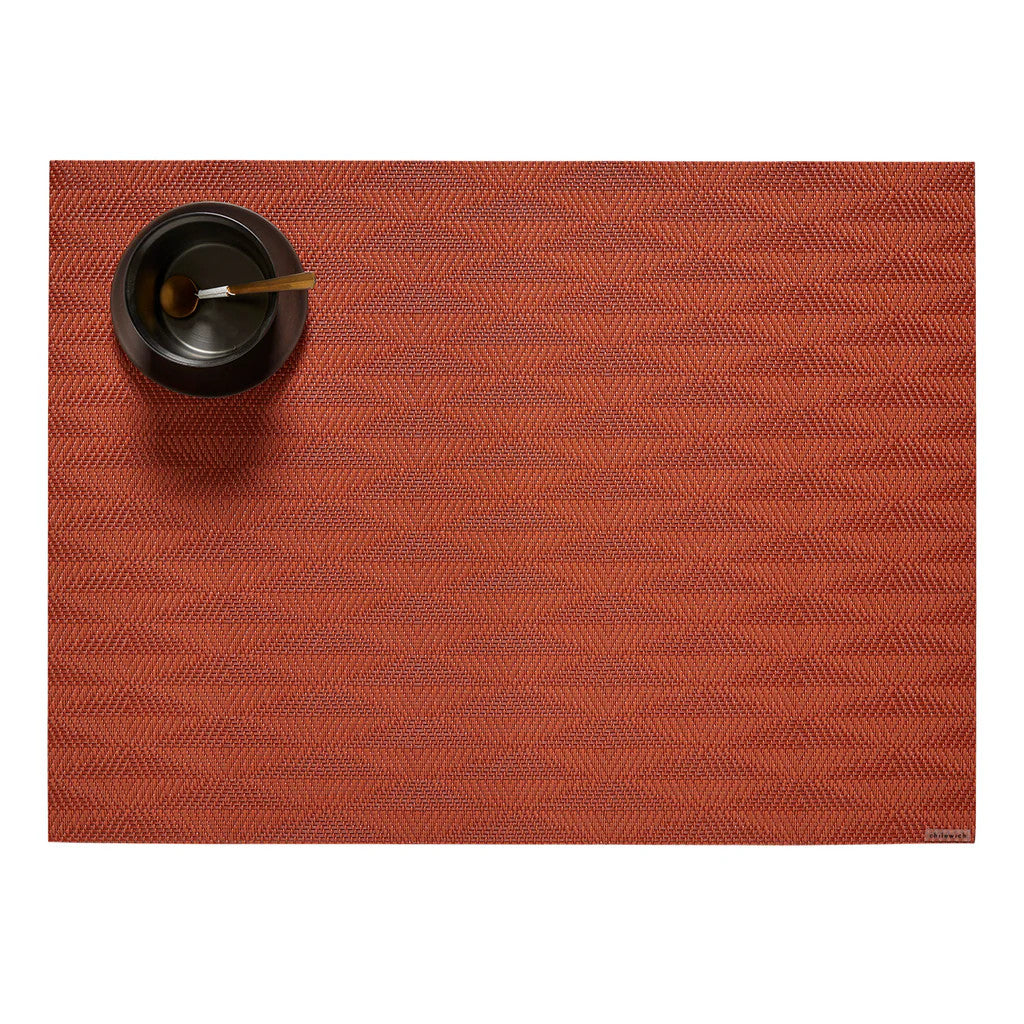 Arrow Placemat 14X9" Rectangle - Paprika