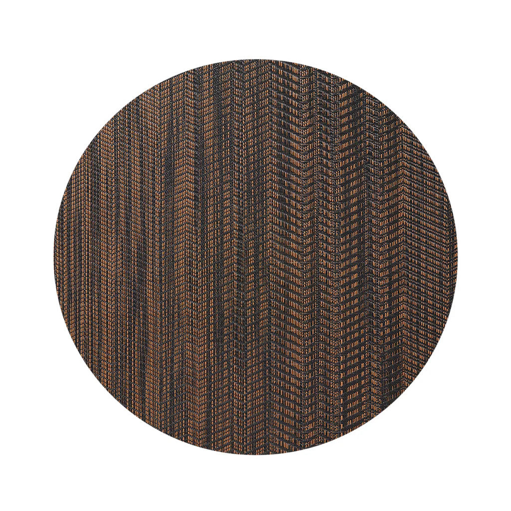 Wave Tiger Eye Table Mat Round-15"