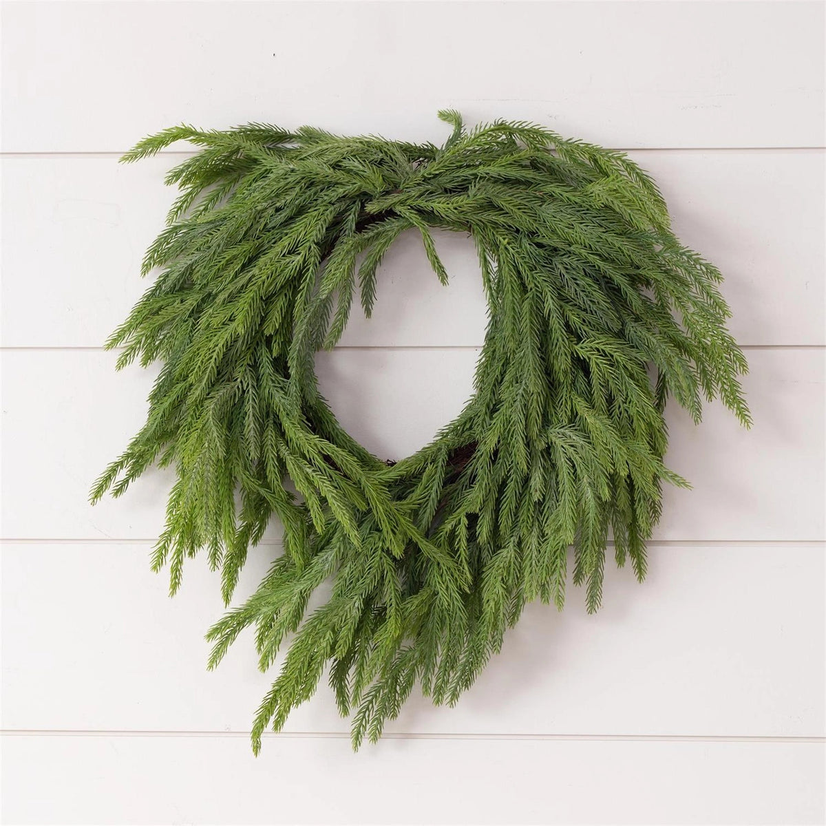 Real Touch Norfolk Pine Wreath 25"