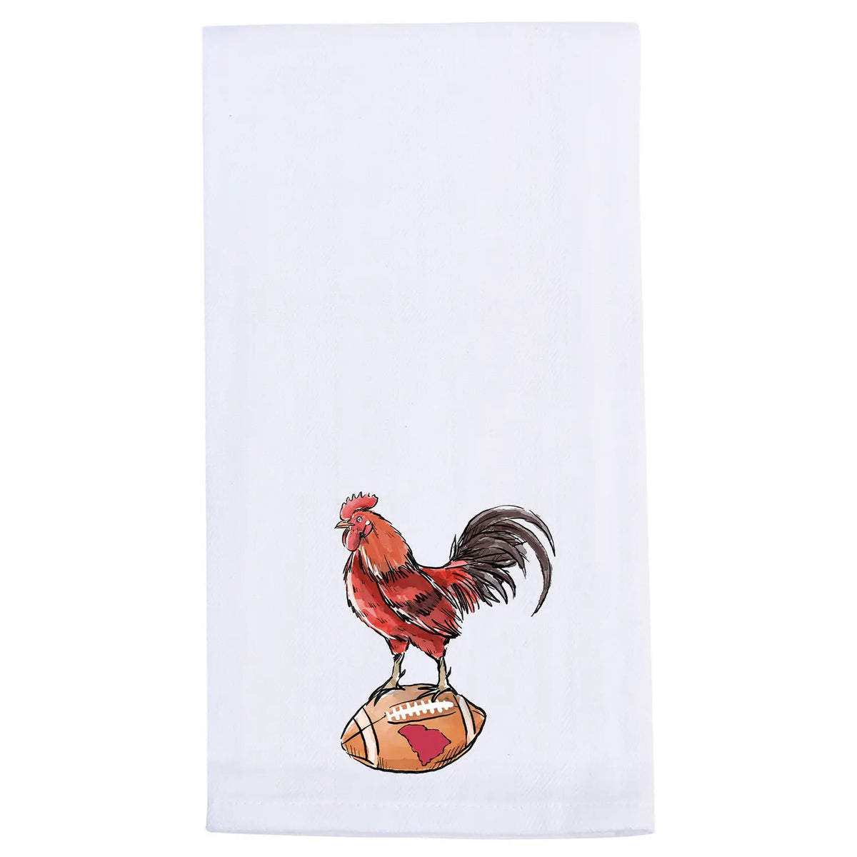 Gamecock Football Tea Towel