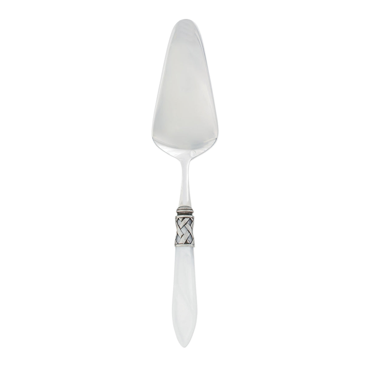 Aladdin Antique White Pastry Server