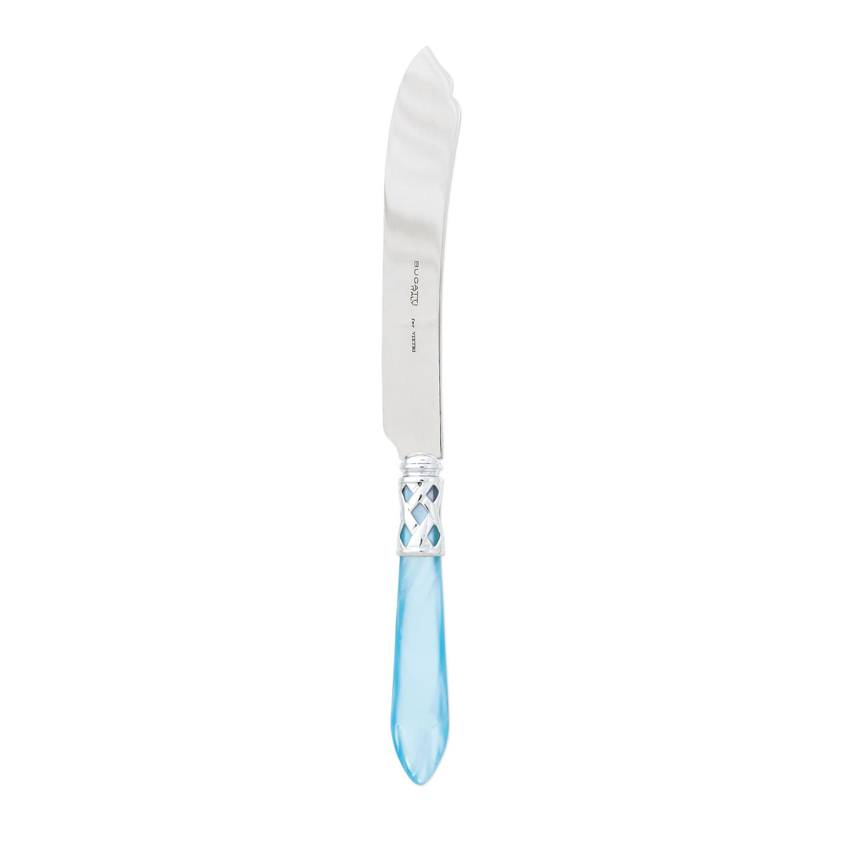 Aladdin Brilliant Light Blue Cake Knife