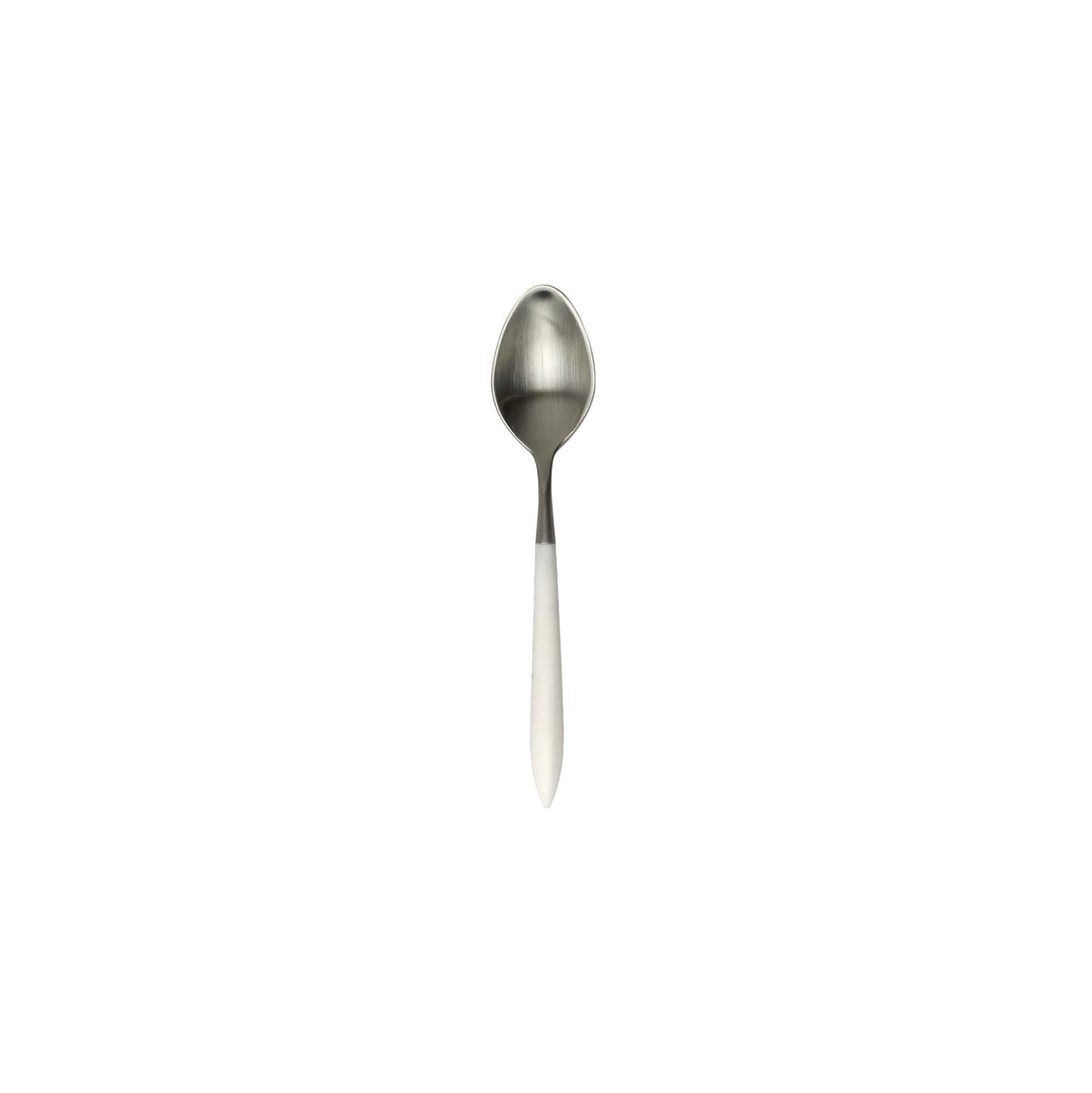 Ares Argento & White Demitasse Spoon