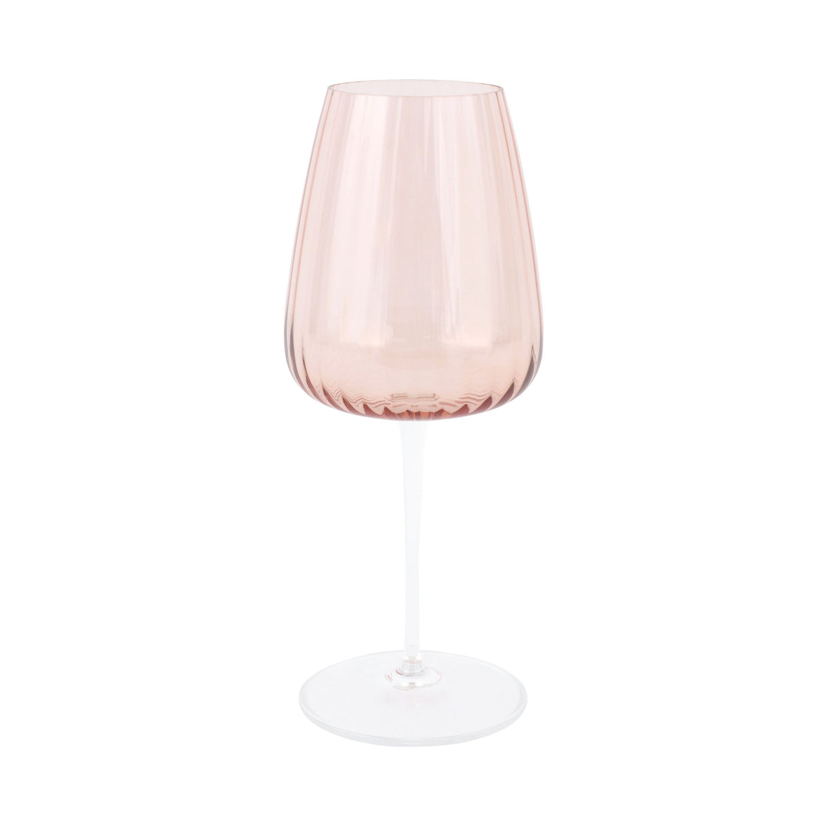 Francesca Blush Water Glass