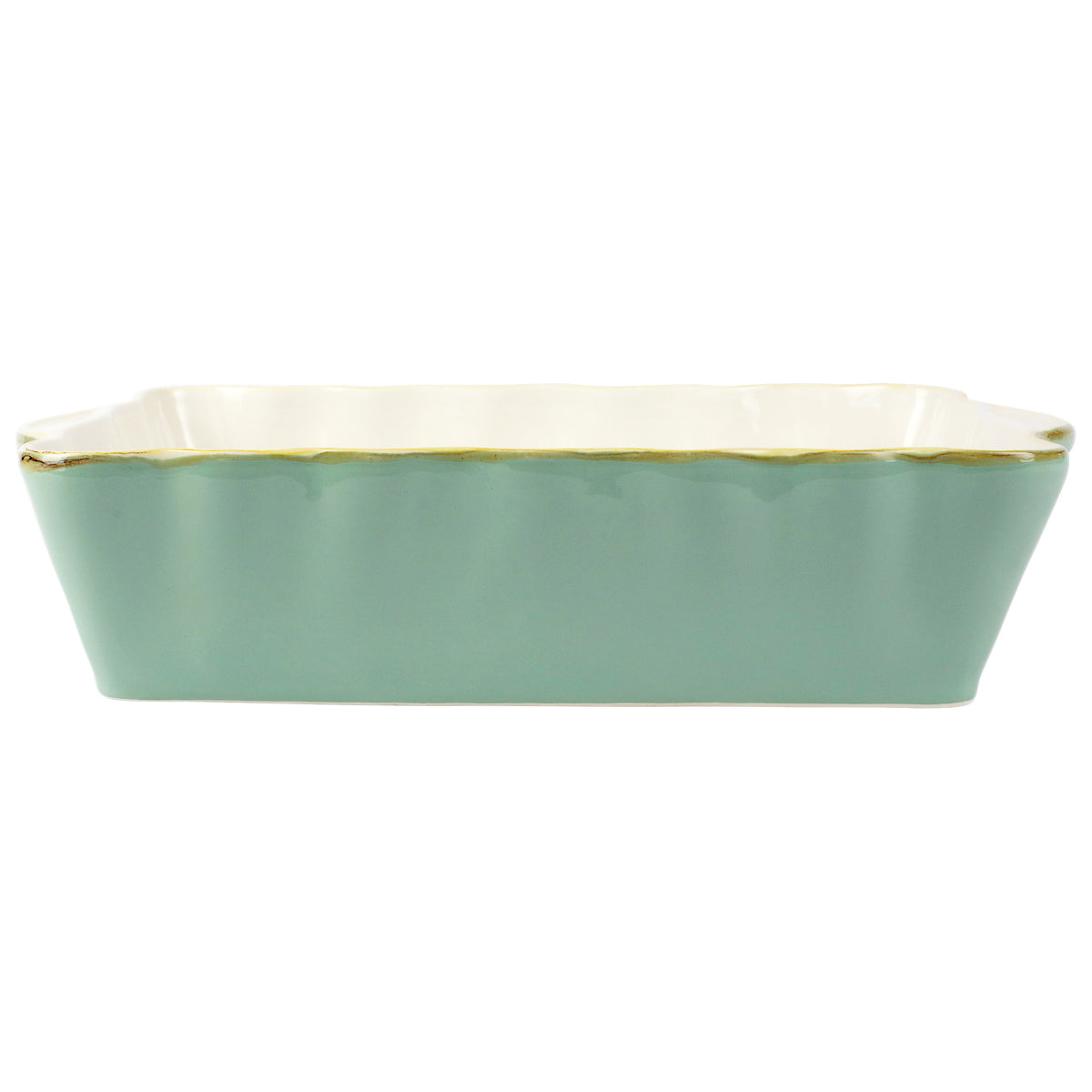 Italian Bakers Aqua Large Rectangular Baker