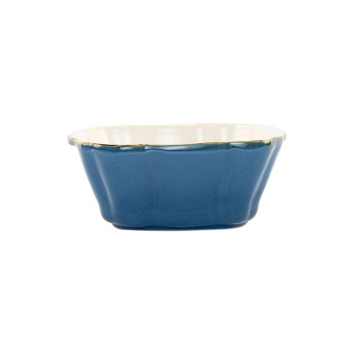 Italian Bakers Blue Small Square Baker