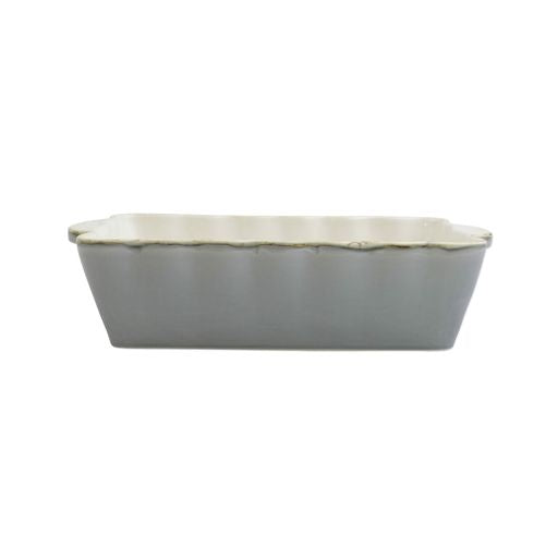 Italian Bakers Gray Medium Rectangular Baker